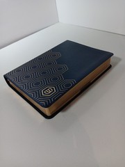 One Step Closer Bible NLT – Navy LeatherLike, Candace Cameron Bure + Index Tabs