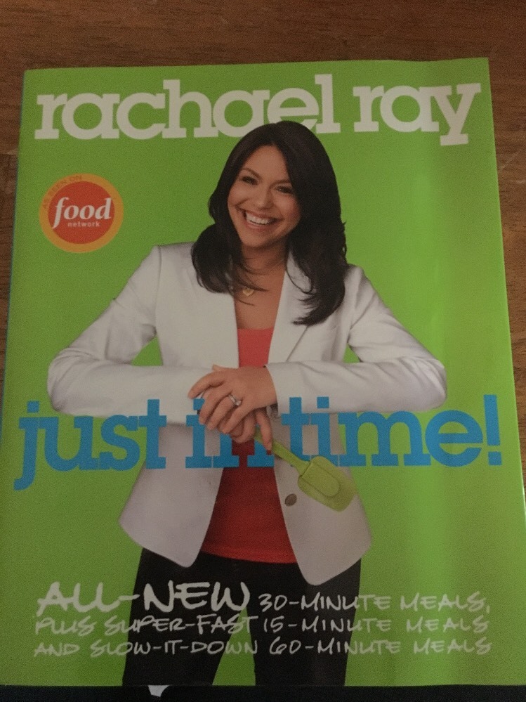 Rachel Ray „Just In Time” Cookbook All-New 30-Minute Meals 336 Pages Paperback