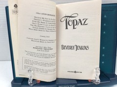 TOPAZ Beverly Jenkins PB Signed Avon 1st Printing 1st Edition 1997