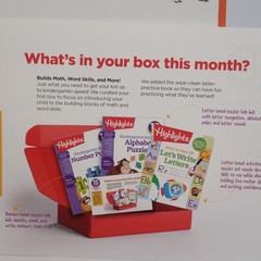Highlights 15 Minutes A Day Kindergarten Success My Learning Box + Bonus Items!