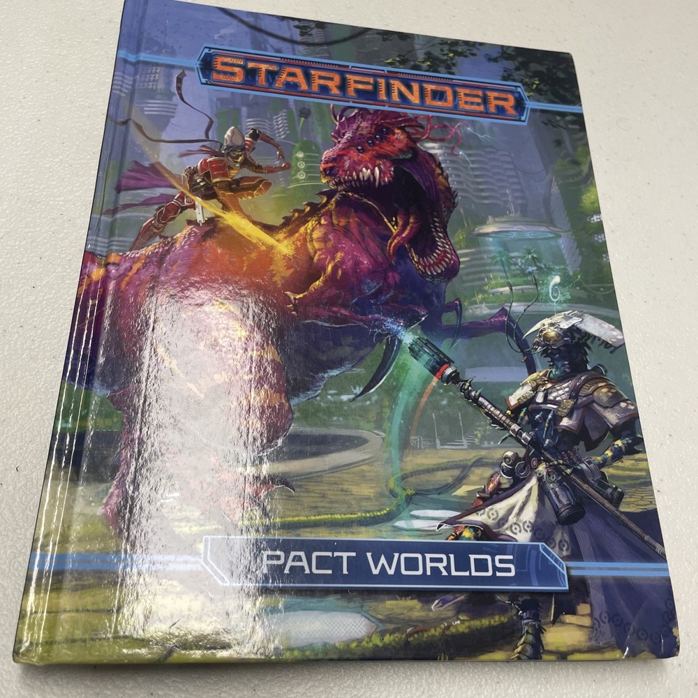 Pact Worlds for Starfinder supplement USED hardback Paizo Publishing