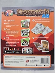Dinosaur World AR Interactive 4D Coloring Book Augmented Reality Pukka 8421-FUN