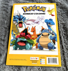 Bendon Pokémon Advanced Coloring Book – 40 pages