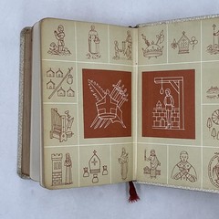 LIVES OF THE SAINTS Alban Butler Lib. Of Catholic Devotion HC Cream Faux Leather