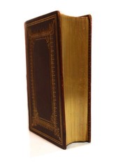 1863 WA Hill, Poetical Works of Thomas Campbell, Full Leather Fine Binding