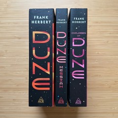 Lot DUNE Trilogy Messiah Children by Frank Herbert Ace Premium Edition PB