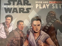 Star Wars The Rise of Skywalker 20+ Magnets Playset Activity Book New Sealed