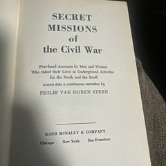 Secret Missions Of The Civil War