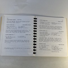 Hot Springs South Dakota SD Cookbook Vintage 1983 Black Hills house wife cookie