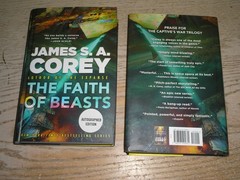 SIGNED US 1st print The Faith of Beasts Hardcover by Corey, James S. A. NEW