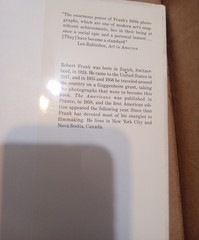 Robert Frank: The Americans–Photographs by Robert Frank–1959 Hardcover