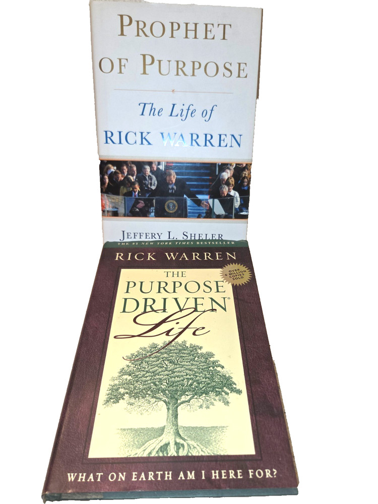 Rick Warren Bundle (Hardcover books) 2 Different Hardcover book, see inside