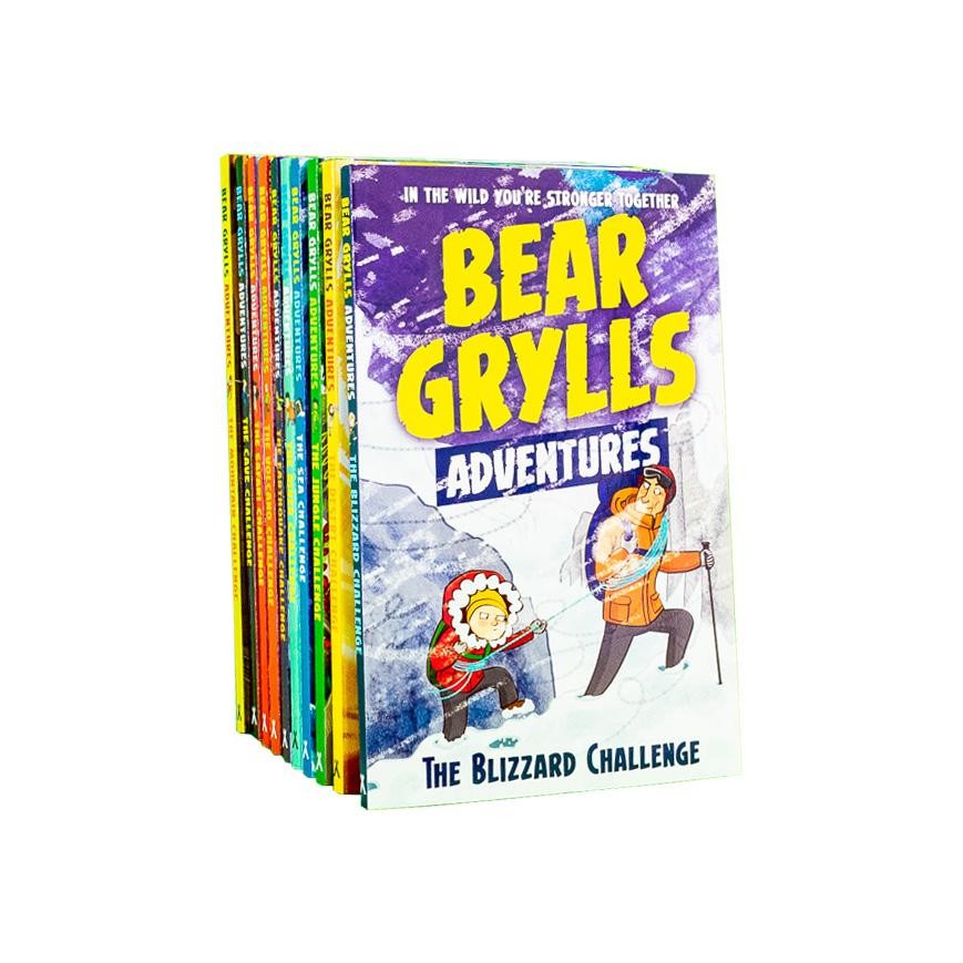 Bear Grylls Adventure Series 10 Books Collection Set – Ages 7-9 – Paperback