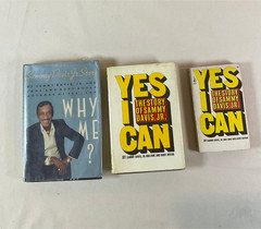Sammy Davis Jr Yes I Can 1965 1st ptg Why Me? 1989 1st ed + Pocket 1st ed PB 60y