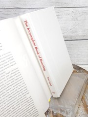 The Incomplete Book of Running by Peter Sagal 2018 Hardcover Book w/Dust Jacket