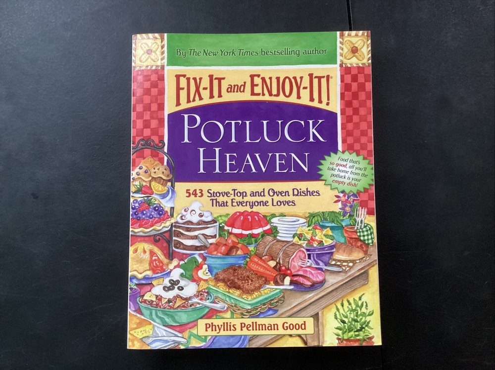 FIX-IT-&-ENJOY-IT POTLUCK HEAVEN 543 STOVE-TOP DISHES PHYLLIS GOOD PB