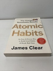 Atomic Habits: Tiny Changes Remarkable Results Self Improvement Book James Clear