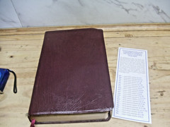 1996 AMG PUBLISHERS HEBREW GREEK NIV STUDY BIBLE RED LETTER UNMARKED ZODHIATES