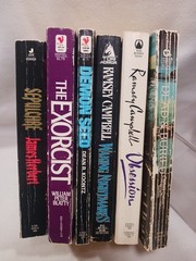 Vintage Horror Paperback Book Lot Paperbacks From Hell Books Occult Movie Tie-in