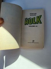 1979 LEE PRESENTS THE INCREDIBLE HULK POCKET BOOK PAPERBACK #2 NICE