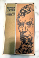 Abraham Lincoln ~ Wisdom & Wit VTG Book 1965 ~ 61 Pages