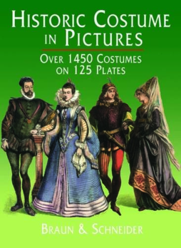 Historic Costume in Pictures (Dover Fashion and Costumes) – ACCEPTABLE