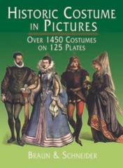 Historic Costume in Pictures (Dover Fashion and Costumes) – ACCEPTABLE
