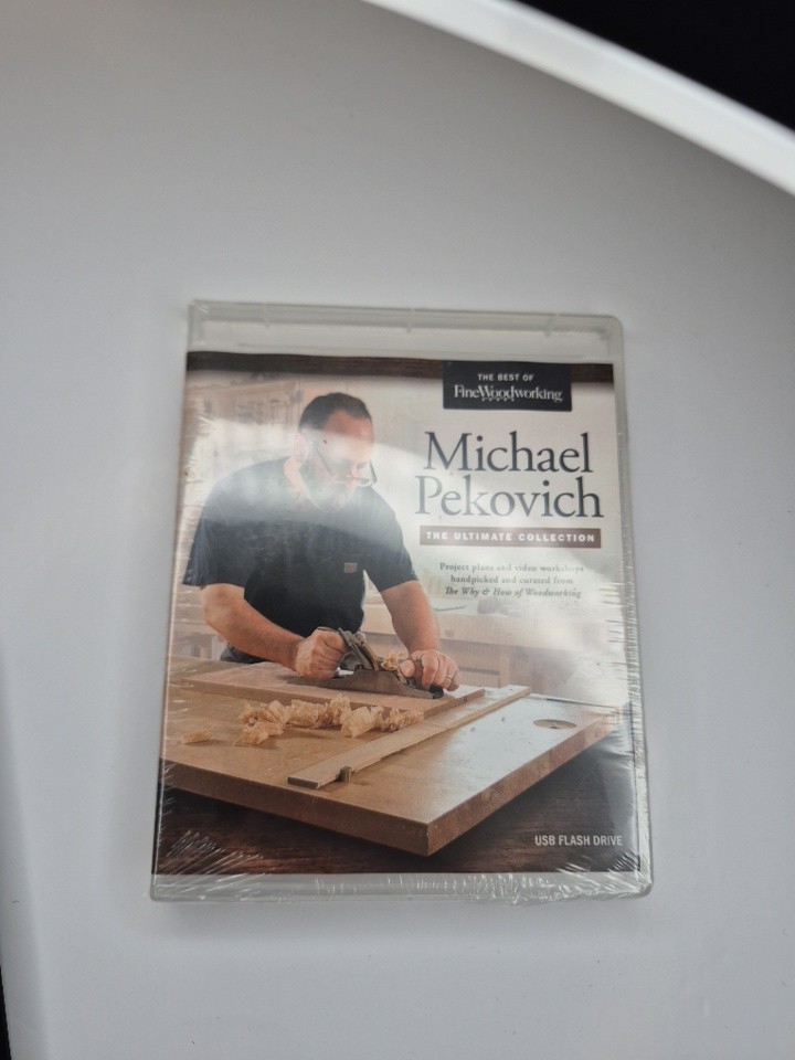 Michael Pekovich Ultimate Collection Fine Woodworking USB Flash Drive Sealed
