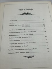 The Holy Bible With References Family Record And Children Bible Stories 1973