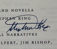 STEPHEN KING SIGNED AUTOGRAPHED HEARTS IN SUSPENSION HC BOOK *SHIPS SAME DAY* #3