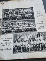 1952 Winter Wilmington Jr. High School The Warrior Yearbook 12 pages Poor Cond.