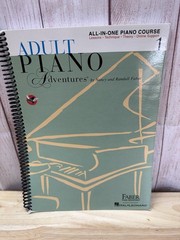 Adult Piano Adventures All-in-One Piano Course Book Vol 1: Book Good Condition