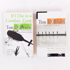Vietnam War books Lot-2 by Tim O’Brien Die In A Combat Zone, Things They Carried