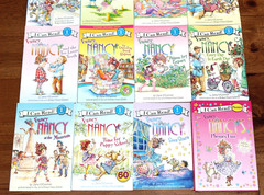 Lot 9 FANCY NANCY EARLY READER BOOKS + Phonics Fun 12-in-1 Jane O’Connor Book