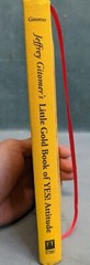 Little Gold Book of YES! Attitude: Hardcover Book By Jeffrey Gitomer
