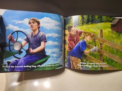 Daddy’s Little Boy Children’s Book – Father Son Story – Farm Life – New