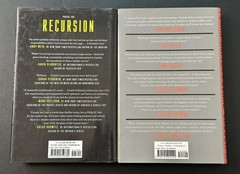 Dark Matter & Recursion by Blake Crouch ~ 1st Printing / Edition. Hardcover Lot