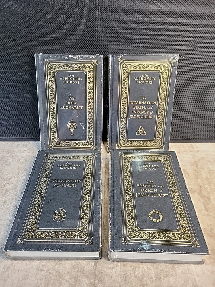 NEW The St. Alphonsus Liguori Deluxe Set Of Four Great Deal!