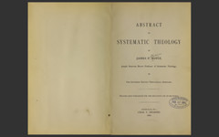 Abstract of Systematic Theology by James P Boyce (1882 Edition) E-Book on CD-ROM