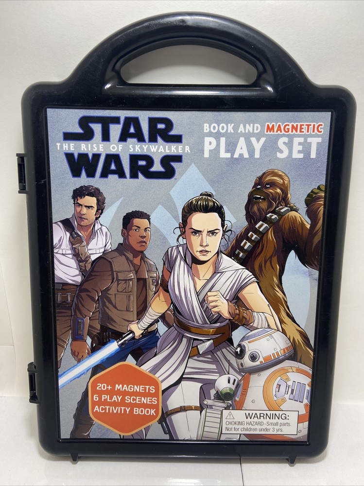 Magnetic Play Set Ser.: Star Wars: the Rise of Skywalker: Book and Magnetic Play