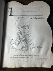 Vintage 2000’s Precious Moments Activity and Coloring Book New Old Stock Unused