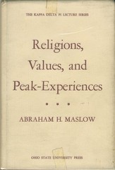 Religions, values, and peak-experiences, ([The Kappa Delta Pi …