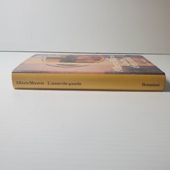 Alberto Moravia L’uomo che guarda Romanzo Bompiani Written In Italian Book