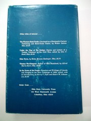 Progressivism in Ohio 1897-1917, by Hoyt Landon Warner. 1964 HC SIGNED!