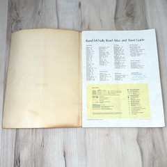 Texas ROAD ATLAS & Travel Guide Rand McNally United States Canada Mexico PB 1973