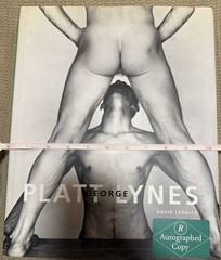 GEORGE PLATT LYNES by David Leddick (2000 HC) SIGNED COPY, 10×13, Lg. B&W, 240pp