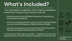 Premium 10 E-Book Collection – Full Rights to Resell, Edit, and Profit