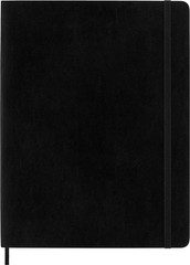 Moleskine Classic Notebook, Soft Cover, XL (7.5 x 9.5 in.) Plain/Blank