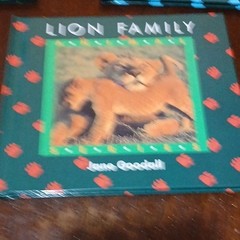 Jane Goodall Wildlife Family Book Collection Hardcover Animal Series Illustrated