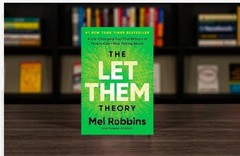 The Let Them Theory by Mel Robbins – Self Improvement Paperback Book